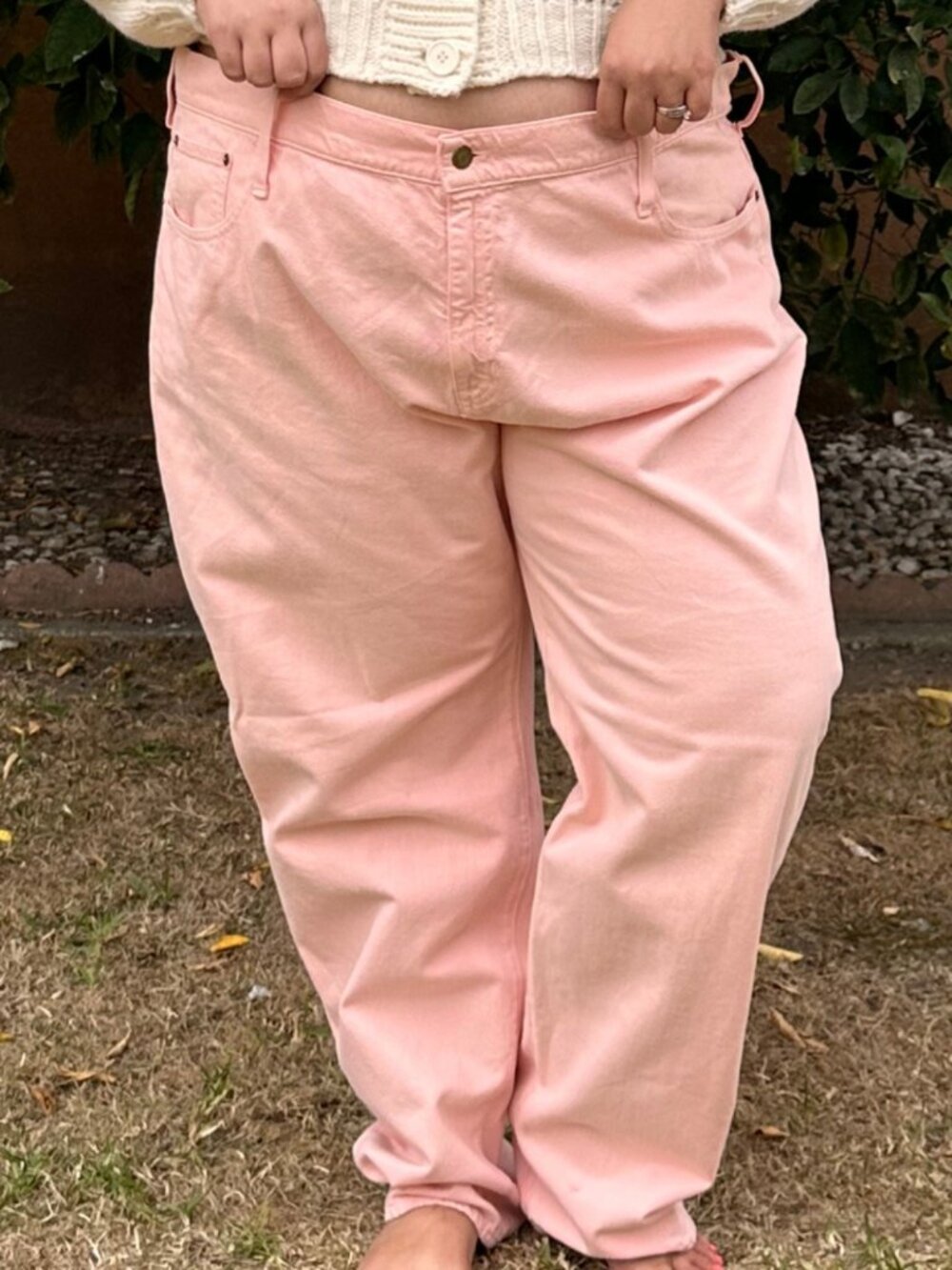 J. Crew Pink Straight Leg Size 24